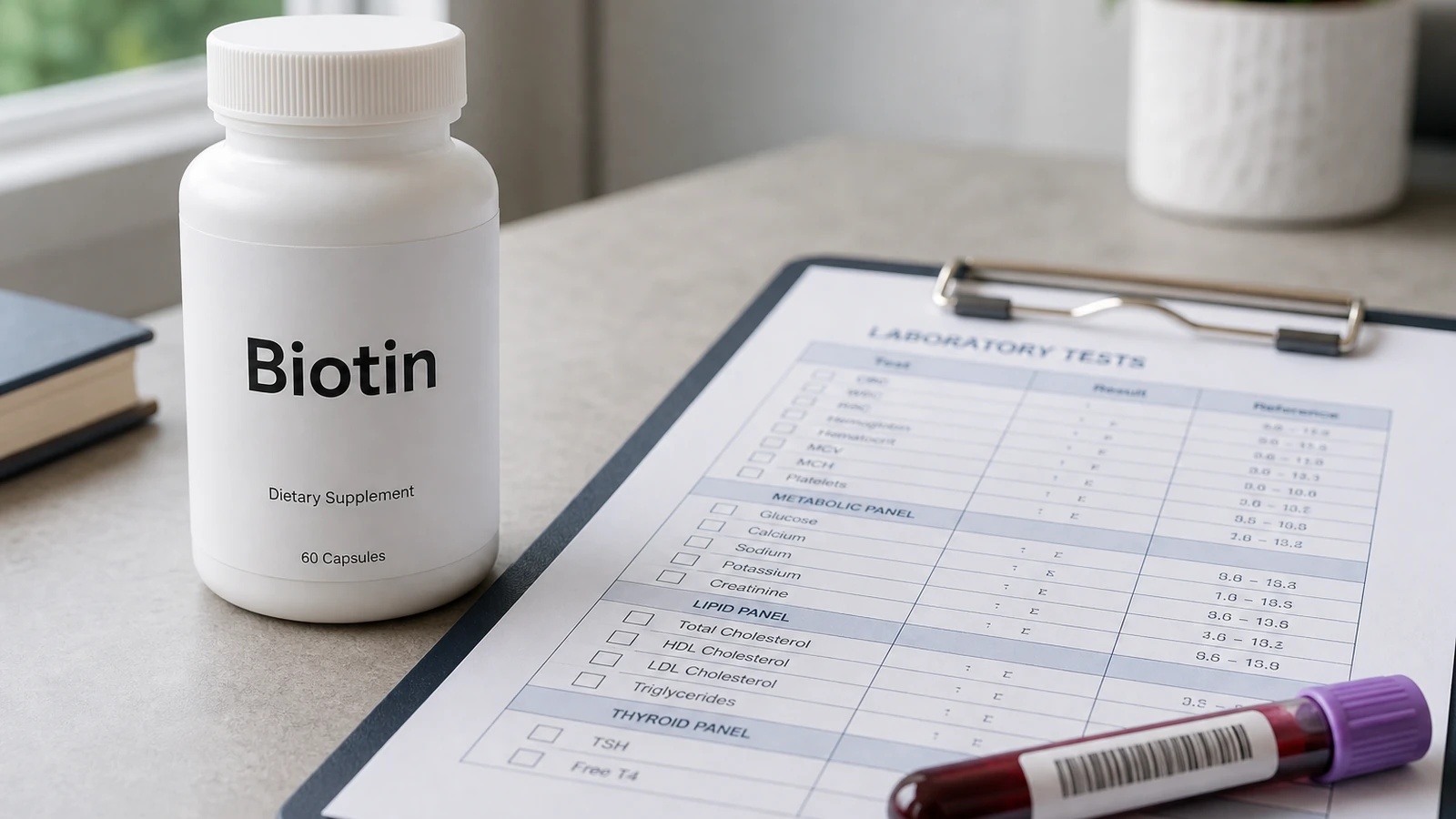 The Hair-Growth Supplement That Can Confuse Cancer Blood Tests