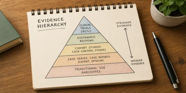 The Evidence Pyramid: Traditional Use vs Clinical Trials