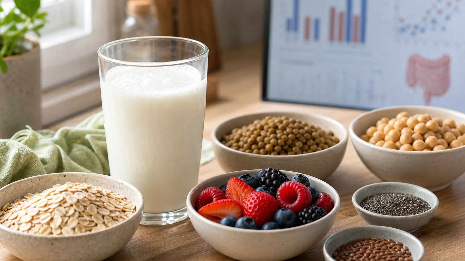 Kefir Plus Fiber Changed More Inflammation Markers Than Omega-3 in a Small Trial