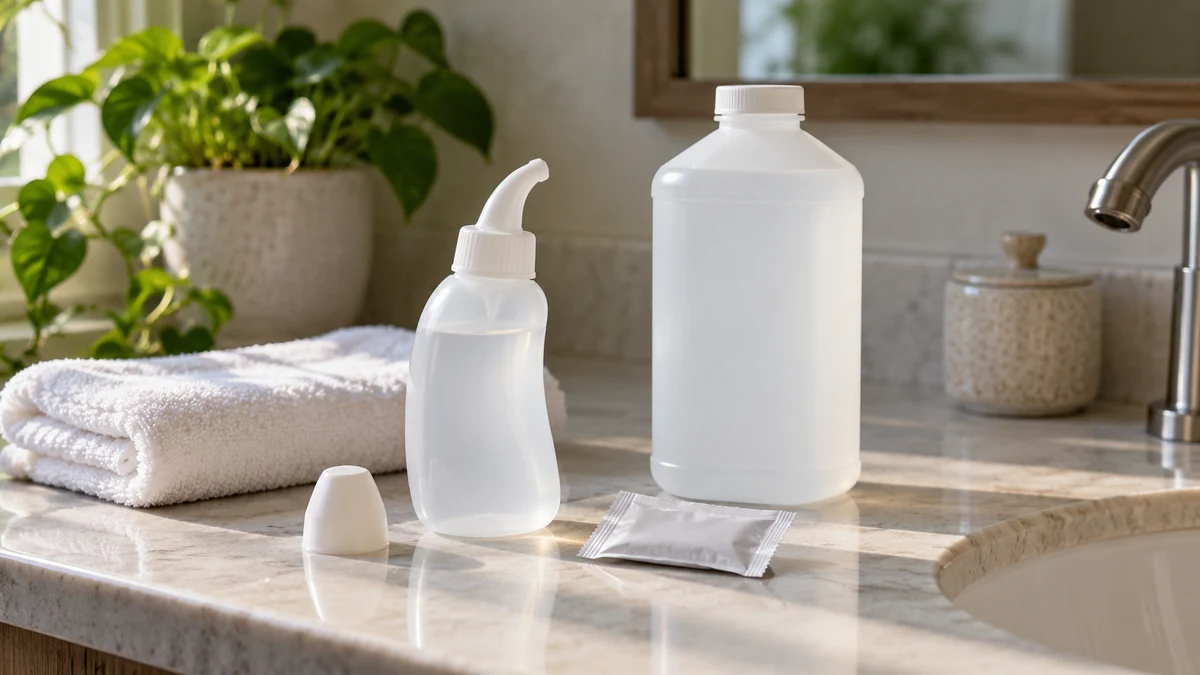 Hay fever and nasal rinses: the water rule matters more than the neti pot